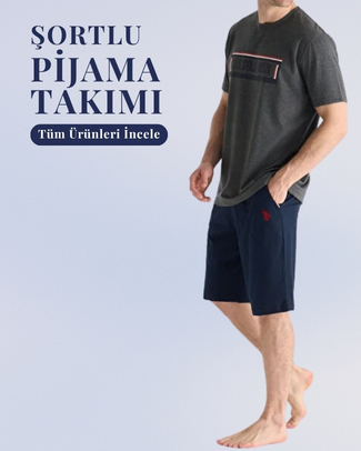 Şortlu Pijama Takımı