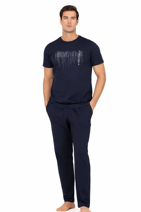 Penye Kısakol Pijama Takım LK-PC6125