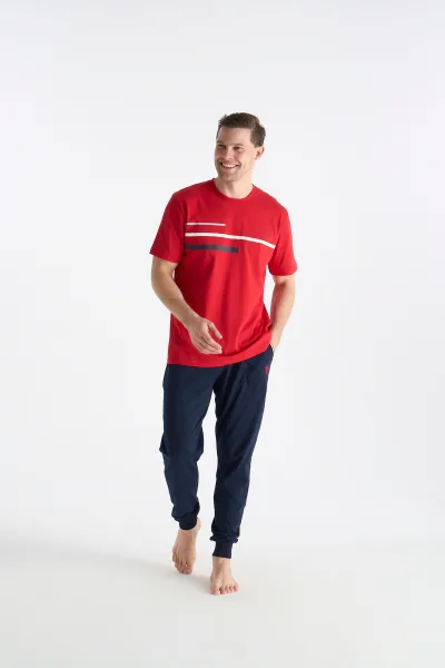 26Y Erkek Kırmızı Pijama Takım
