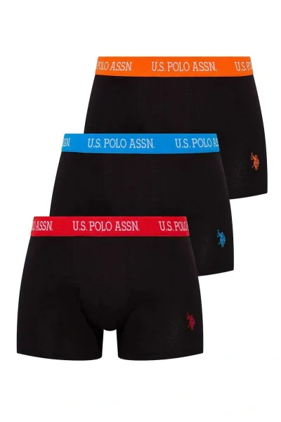Erkek Siyah 3 Lü Boxer