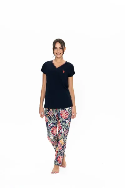 Kadın Lacivert Pijama Takım – 20026